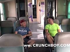straight arab fuck bareback a gay in public train